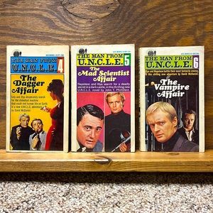 The Man From U.N.C.L.E. Books 4, 5 and 6